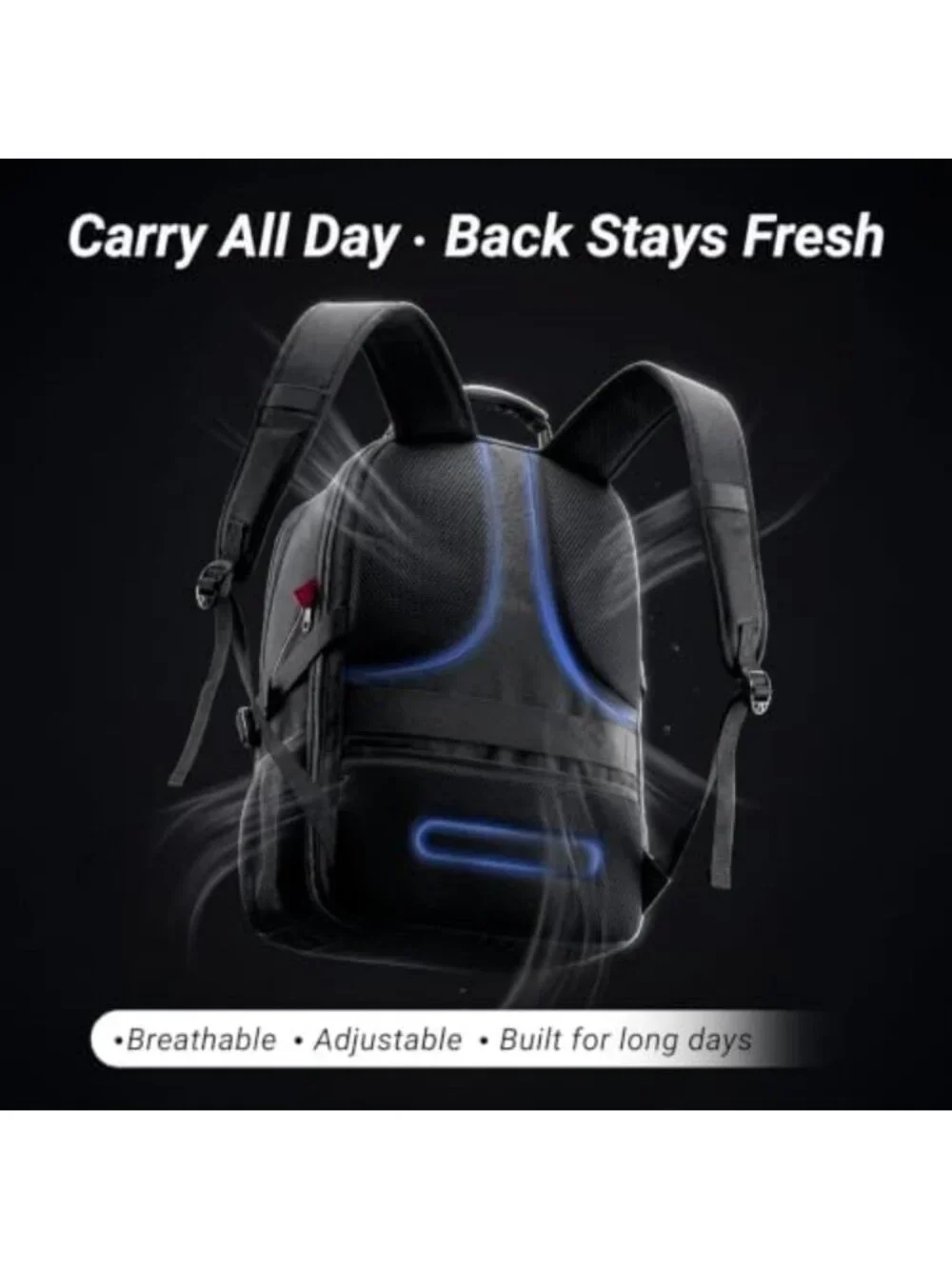 Spacious Heavy Duty Travel Laptop Backpack for Men - Durable & Stylish Design